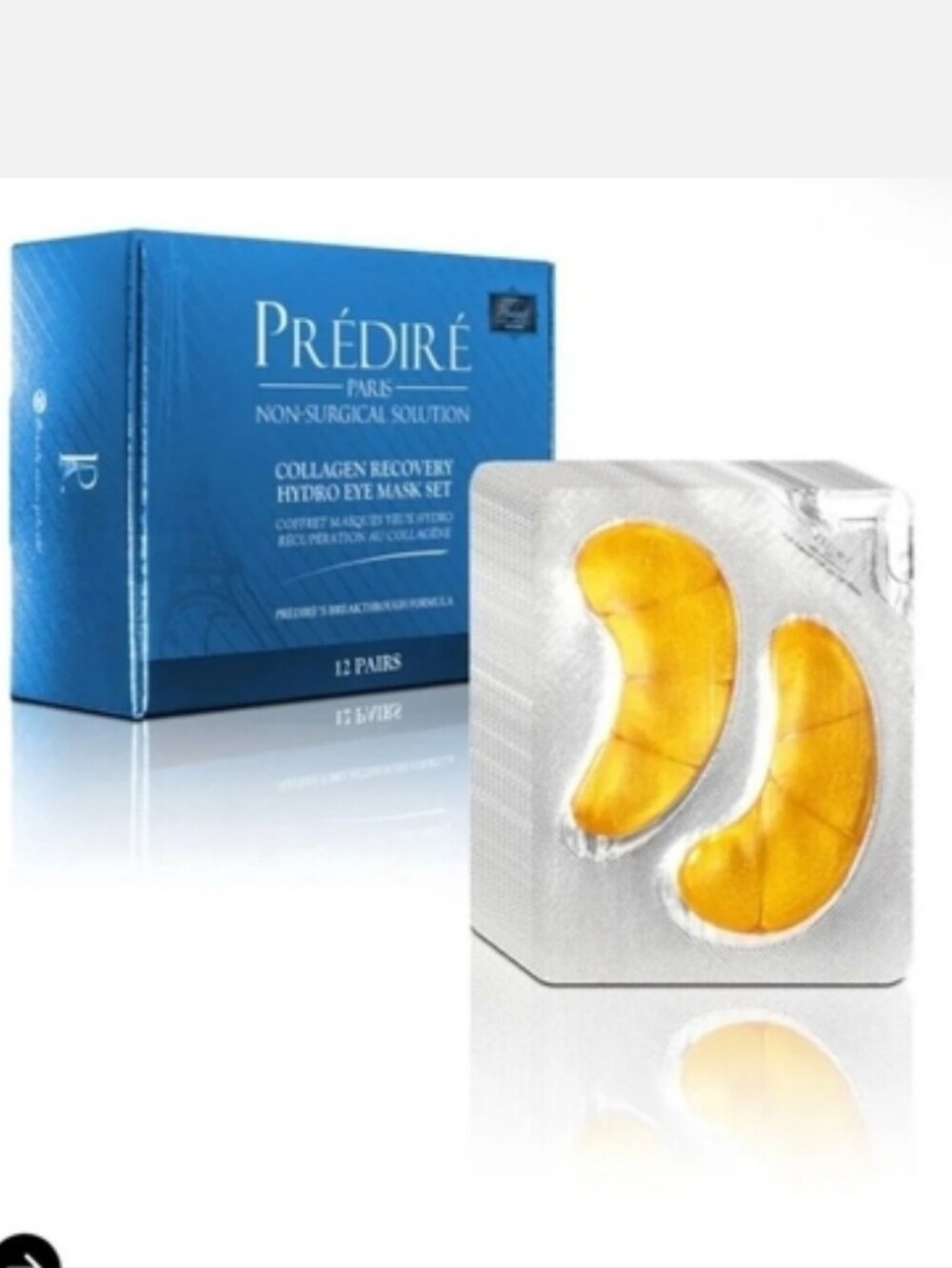Predire Paris Collagen Recovery Hydro Eye Mask Set  Of 3